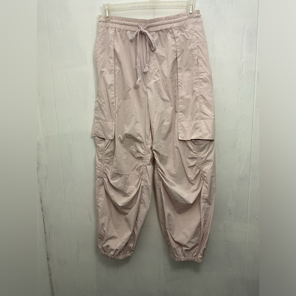 FREE PEOPLE NYLON CARGO PANTS, LARGE